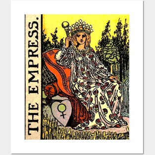 The Empress Tarot Card Posters and Art